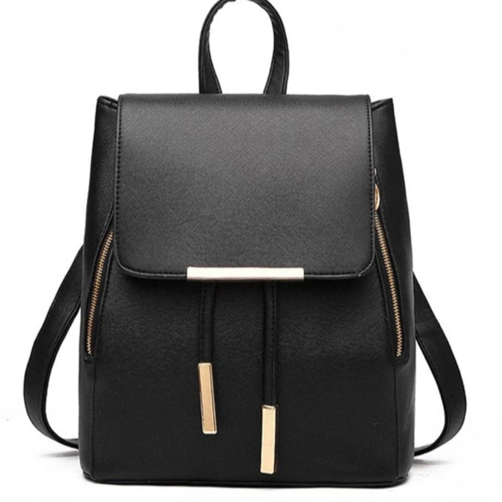 🍀Bag Backpack Purse PU LeatherZipper Bags Fashion Casual Rucksack Satchel🍀#CYC